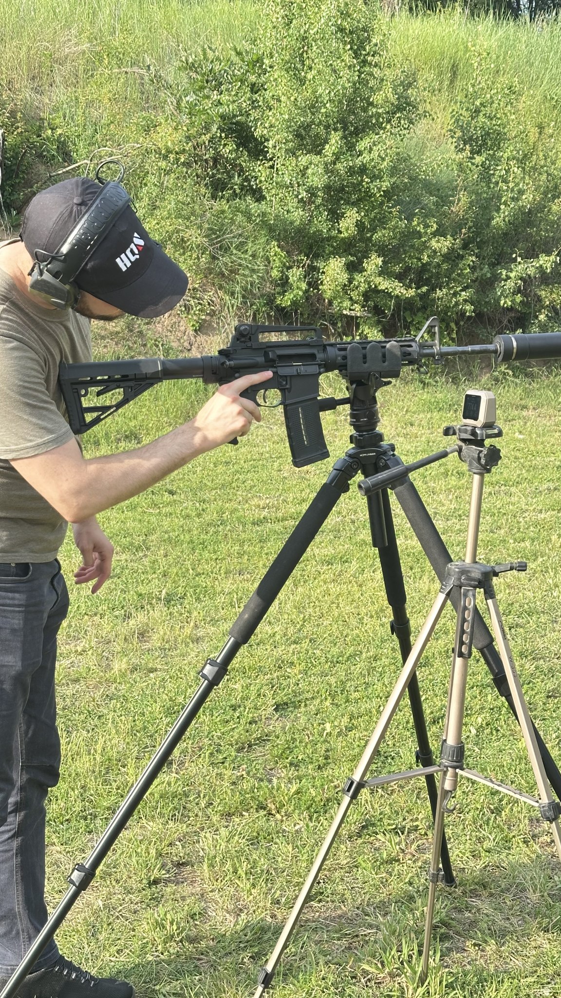Rifle shooting session at RosArms Bulgaria